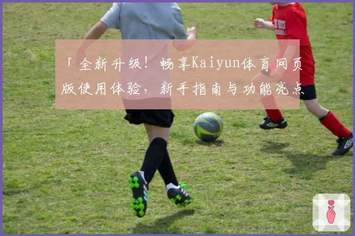 「全新升级!畅享Kaiyun体育网页版使用体验,新手指南与功能亮点详解」